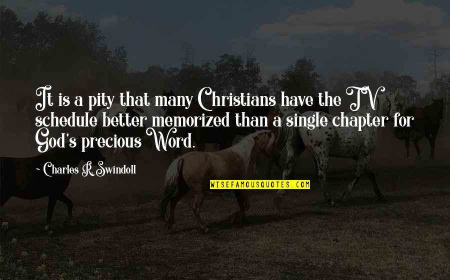 Barbituricele Quotes By Charles R. Swindoll: It is a pity that many Christians have