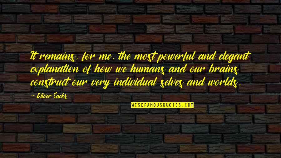 Bardugo Netflix Quotes By Oliver Sacks: It remains, for me, the most powerful and