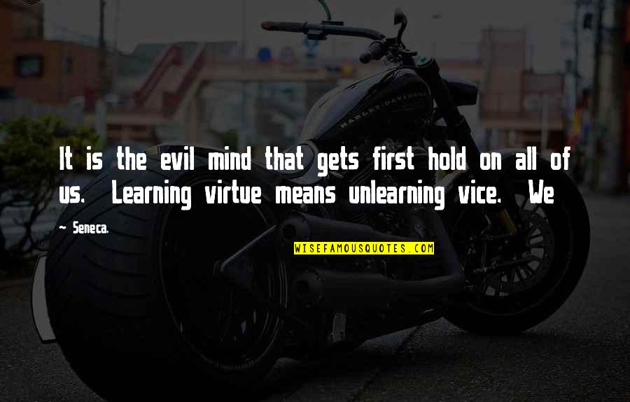 Baricol Quotes By Seneca.: It is the evil mind that gets first Baricol Quotes By Seneca.: It is the evil mind that gets first