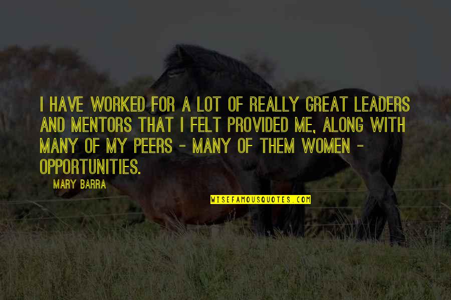 Barra Quotes By Mary Barra: I have worked for a lot of really Barra Quotes By Mary Barra: I have worked for a lot of really
