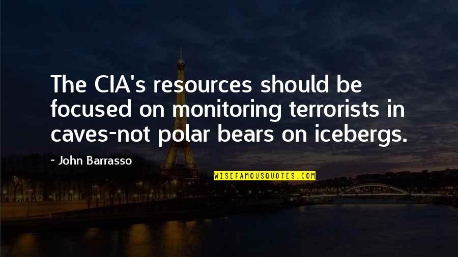 Barrasso Quotes By John Barrasso: The CIA's resources should be focused on monitoring Barrasso Quotes By John Barrasso: The CIA's resources should be focused on monitoring