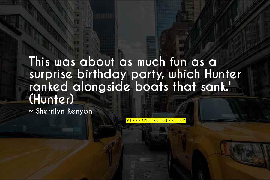 Barrecore Youtube Quotes By Sherrilyn Kenyon: This was about as much fun as a Barrecore Youtube Quotes By Sherrilyn Kenyon: This was about as much fun as a