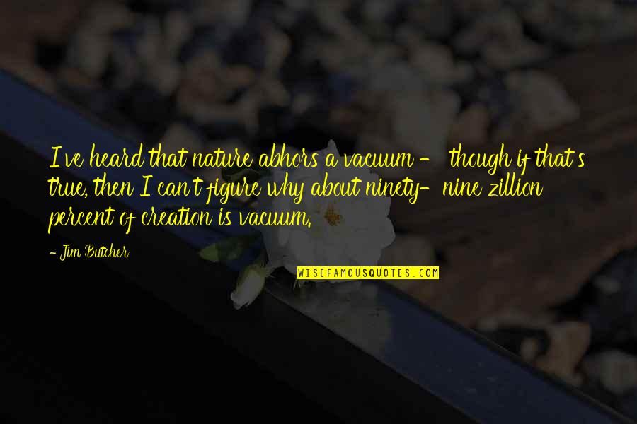 Barriera Paramassi Quotes By Jim Butcher: I've heard that nature abhors a vacuum - Barriera Paramassi Quotes By Jim Butcher: I've heard that nature abhors a vacuum -
