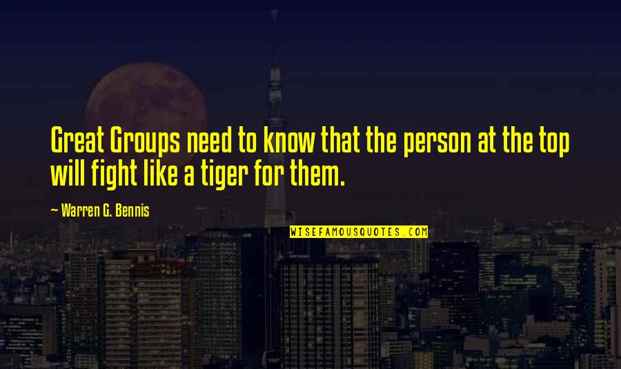 Barristers Degree Quotes By Warren G. Bennis: Great Groups need to know that the person Barristers Degree Quotes By Warren G. Bennis: Great Groups need to know that the person