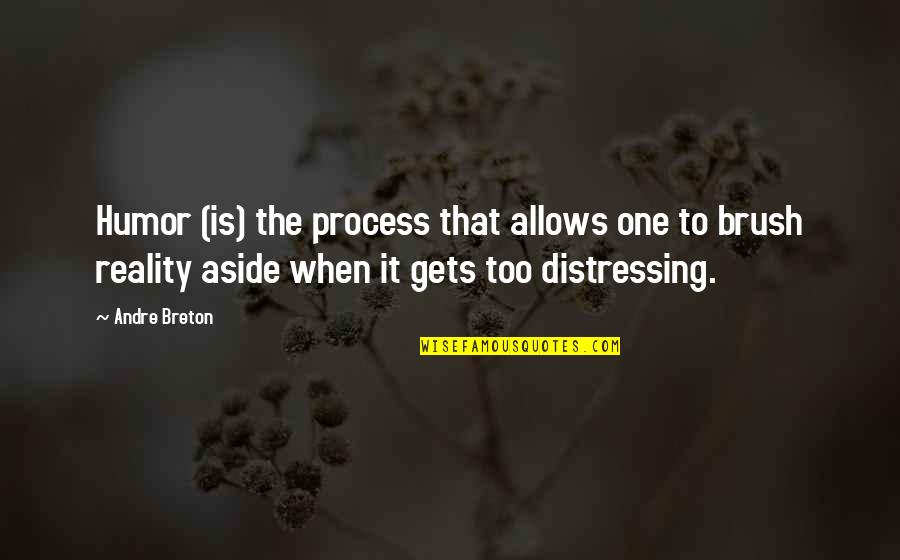Bartoszek Arrested Quotes By Andre Breton: Humor (is) the process that allows one to Bartoszek Arrested Quotes By Andre Breton: Humor (is) the process that allows one to