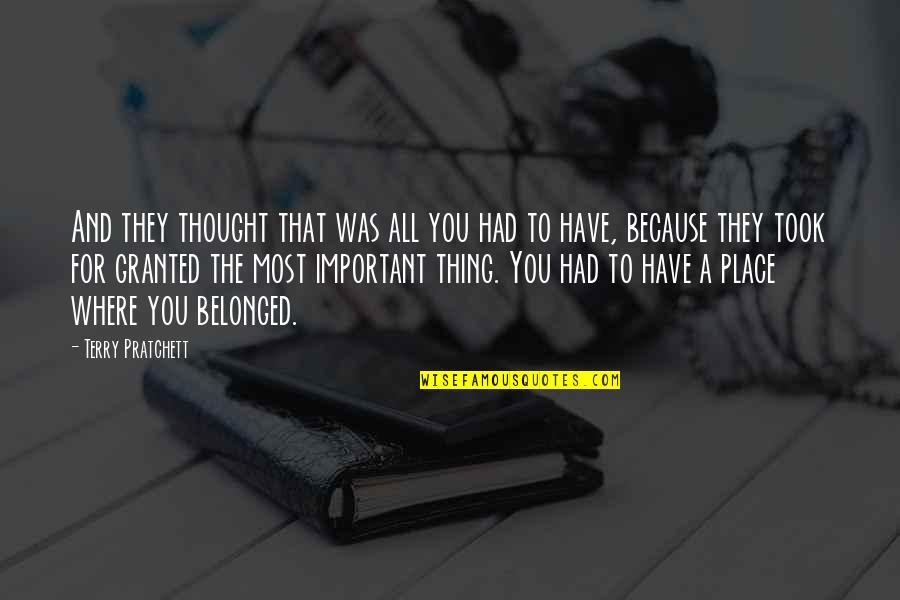 Bartylla Quotes By Terry Pratchett: And they thought that was all you had Bartylla Quotes By Terry Pratchett: And they thought that was all you had