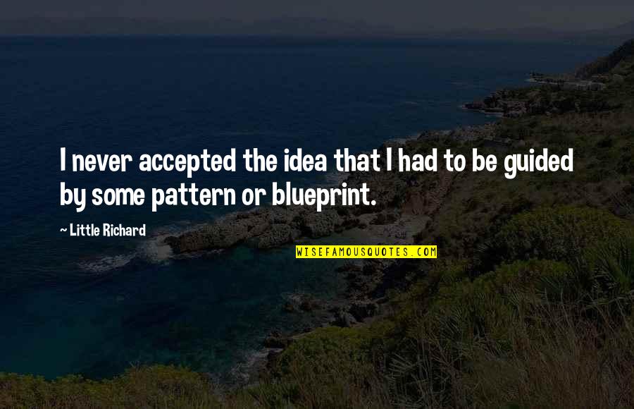 Basabdatta Chatterjees Birthday Quotes By Little Richard: I never accepted the idea that I had