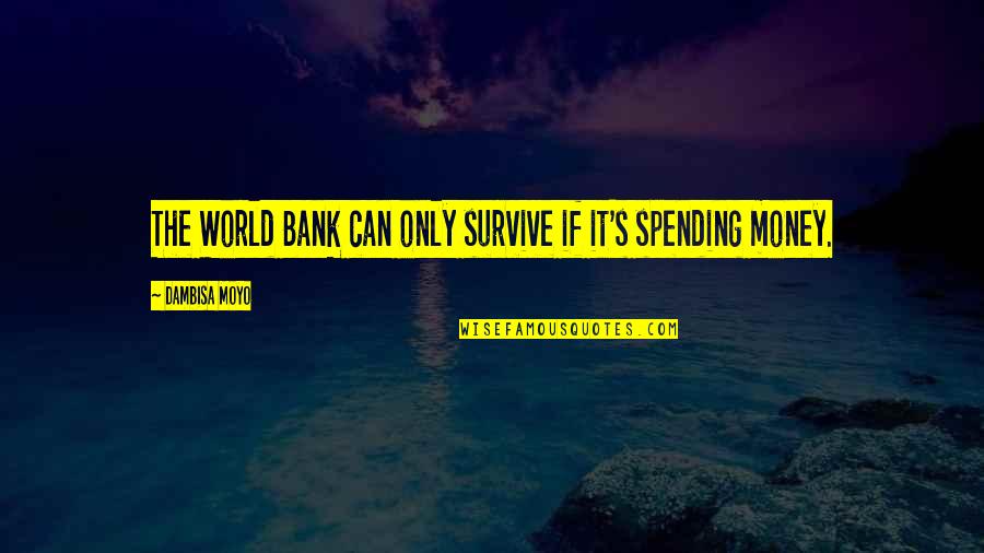 Base Jumper Quotes By Dambisa Moyo: The World Bank can only survive if it's