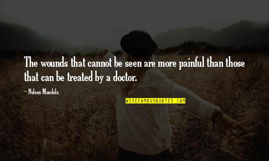 Baseball Statistic Quotes By Nelson Mandela: The wounds that cannot be seen are more Baseball Statistic Quotes By Nelson Mandela: The wounds that cannot be seen are more