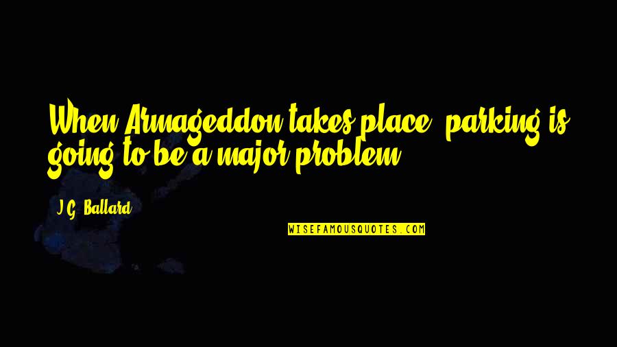 Bash String Array Quotes By J.G. Ballard: When Armageddon takes place, parking is going to