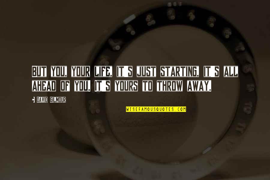 Bash String Substitution Quotes By David Gilmour: But you, your life, it's just starting, it's