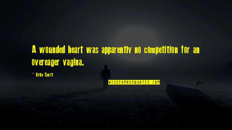Basketball Player Kyrie Irving Quotes By Kylie Scott: A wounded heart was apparently no competition for