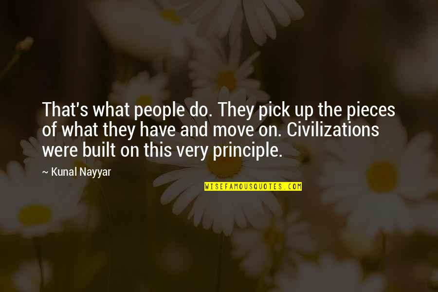 Basketball Teamwork Inspirational Quotes By Kunal Nayyar: That's what people do. They pick up the Basketball Teamwork Inspirational Quotes By Kunal Nayyar: That's what people do. They pick up the