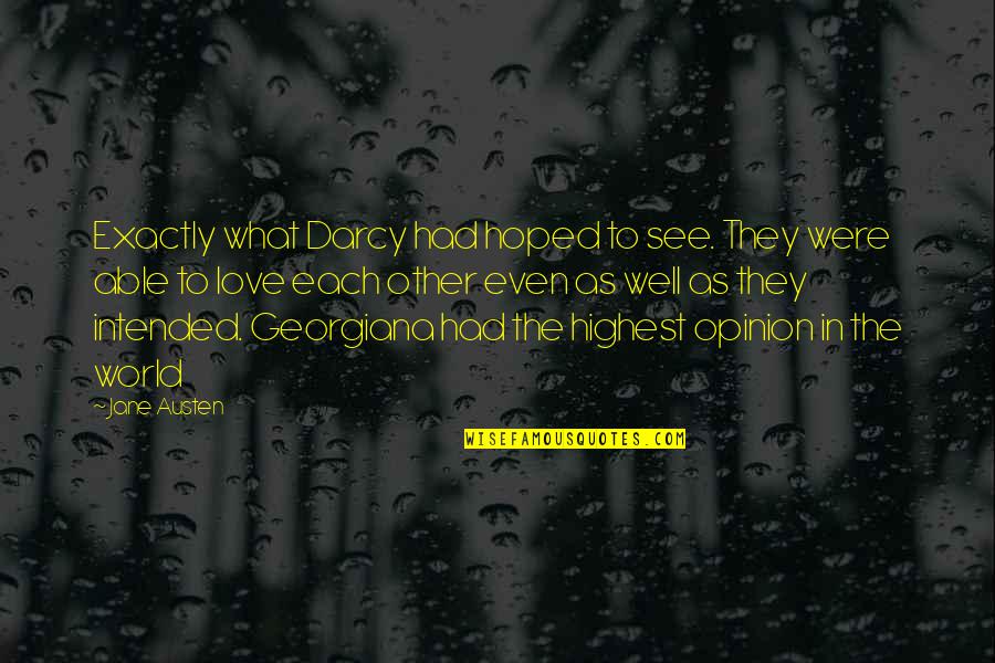 Basoglu Otomotiv Quotes By Jane Austen: Exactly what Darcy had hoped to see. They Basoglu Otomotiv Quotes By Jane Austen: Exactly what Darcy had hoped to see. They