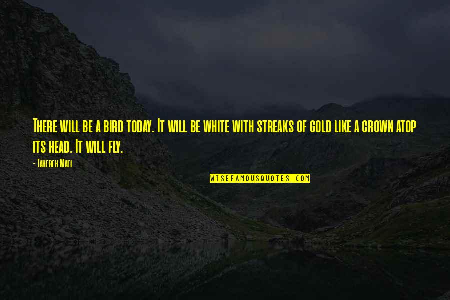 Batmanghelidj Back Quotes By Tahereh Mafi: There will be a bird today. It will Batmanghelidj Back Quotes By Tahereh Mafi: There will be a bird today. It will