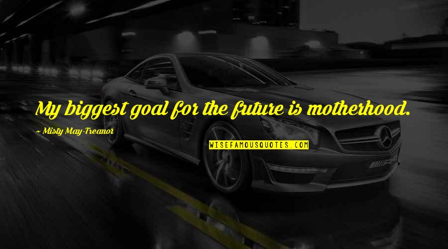 Bayonetta 2 Jeanne Quotes By Misty May-Treanor: My biggest goal for the future is motherhood. Bayonetta 2 Jeanne Quotes By Misty May-Treanor: My biggest goal for the future is motherhood.