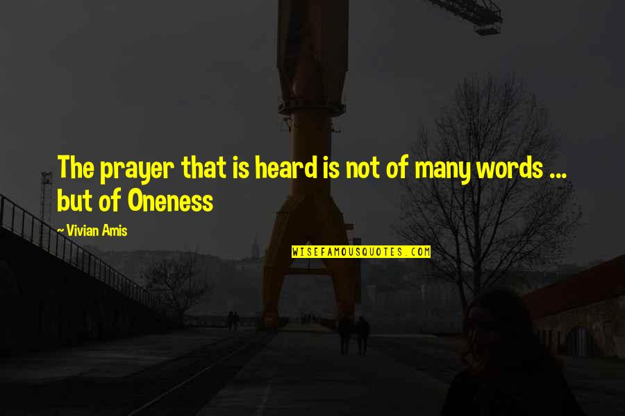 Bayrakdarian Isabel Quotes By Vivian Amis: The prayer that is heard is not of