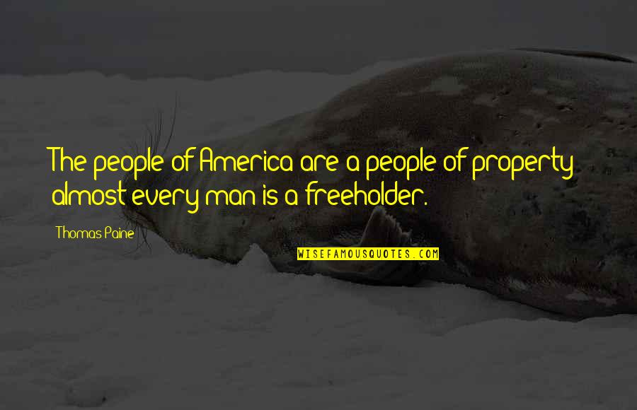 Bayraktar Siha Quotes By Thomas Paine: The people of America are a people of