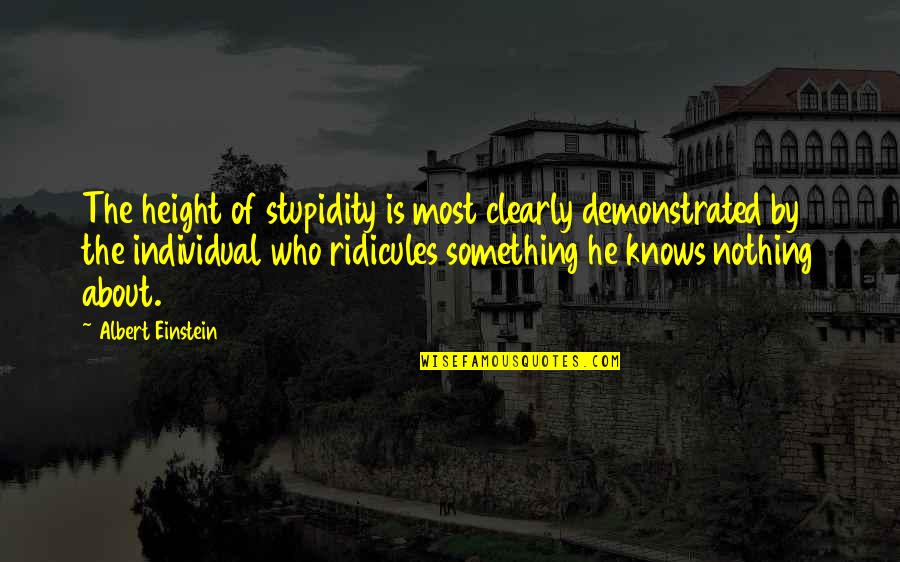 Bcda Stock Quotes By Albert Einstein: The height of stupidity is most clearly demonstrated Bcda Stock Quotes By Albert Einstein: The height of stupidity is most clearly demonstrated