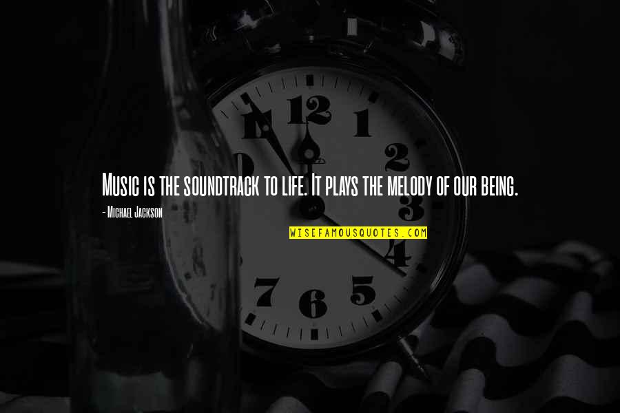 Bclb Wines Quotes By Michael Jackson: Music is the soundtrack to life. It plays Bclb Wines Quotes By Michael Jackson: Music is the soundtrack to life. It plays
