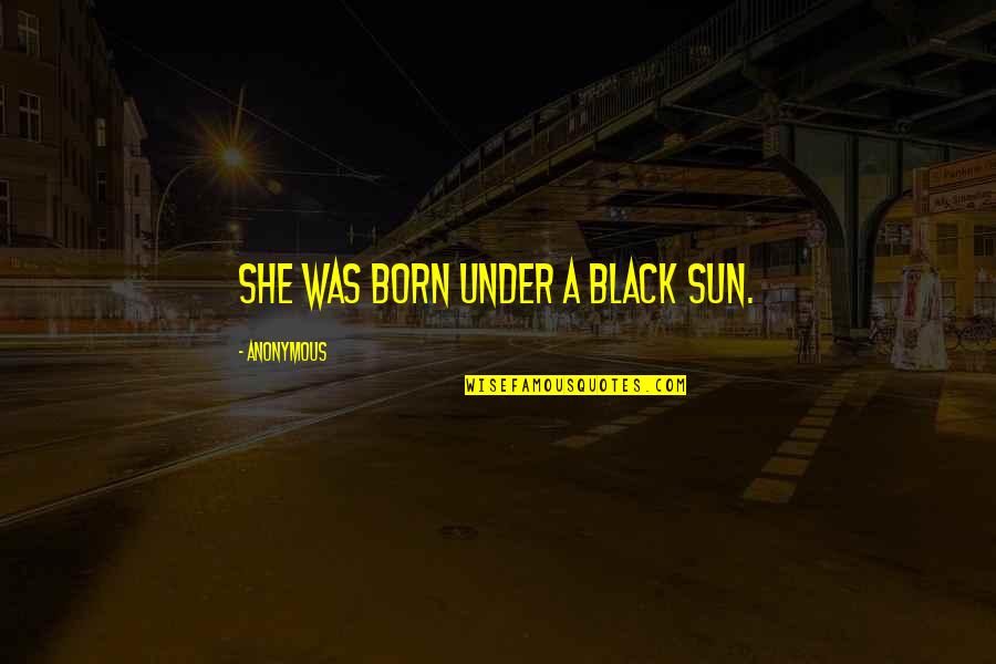 Bcp Export Csv With Quotes By Anonymous: She was born under a black sun.