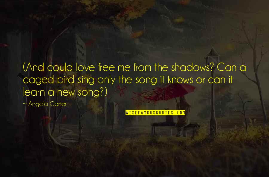 Be A Free Bird Quotes By Angela Carter: (And could love free me from the shadows?