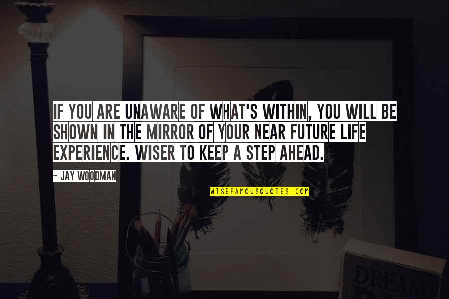 Be Wiser Quotes By Jay Woodman: If you are unaware of what's within, you