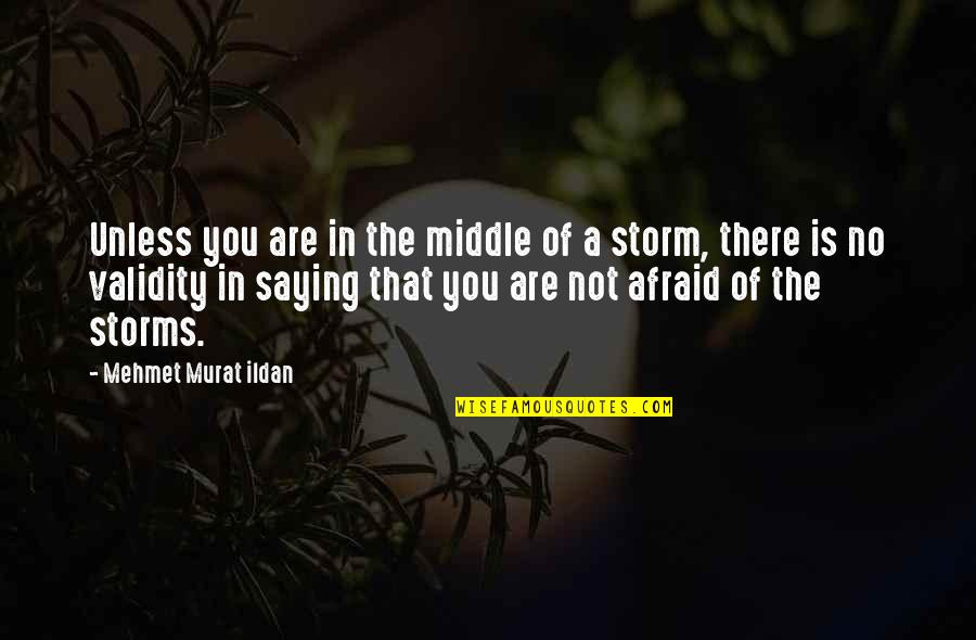 Bealach Na Quotes By Mehmet Murat Ildan: Unless you are in the middle of a Bealach Na Quotes By Mehmet Murat Ildan: Unless you are in the middle of a
