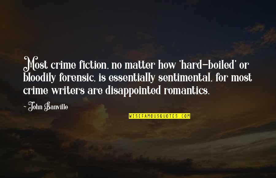 Beamer Rap Quotes By John Banville: Most crime fiction, no matter how 'hard-boiled' or