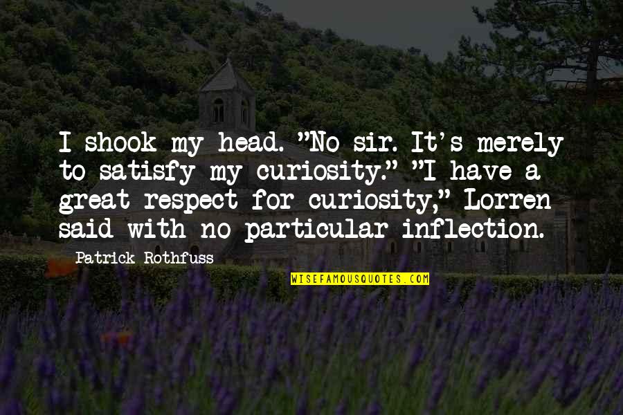 Beard Of Stars Quotes By Patrick Rothfuss: I shook my head. "No sir. It's merely Beard Of Stars Quotes By Patrick Rothfuss: I shook my head. "No sir. It's merely
