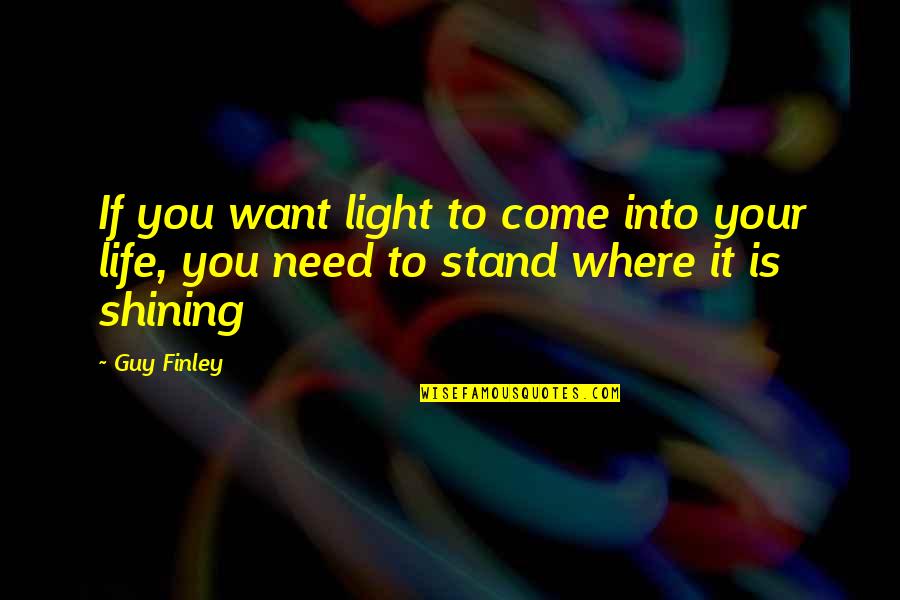 Beautiful Lie Quote Quotes By Guy Finley: If you want light to come into your