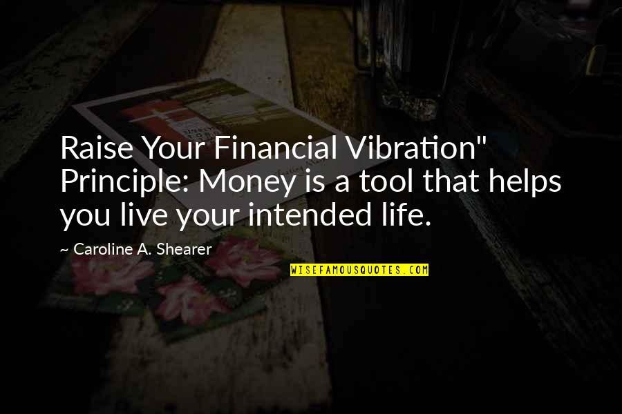 Beautiful Moments Photography Quotes By Caroline A. Shearer: Raise Your Financial Vibration" Principle: Money is a