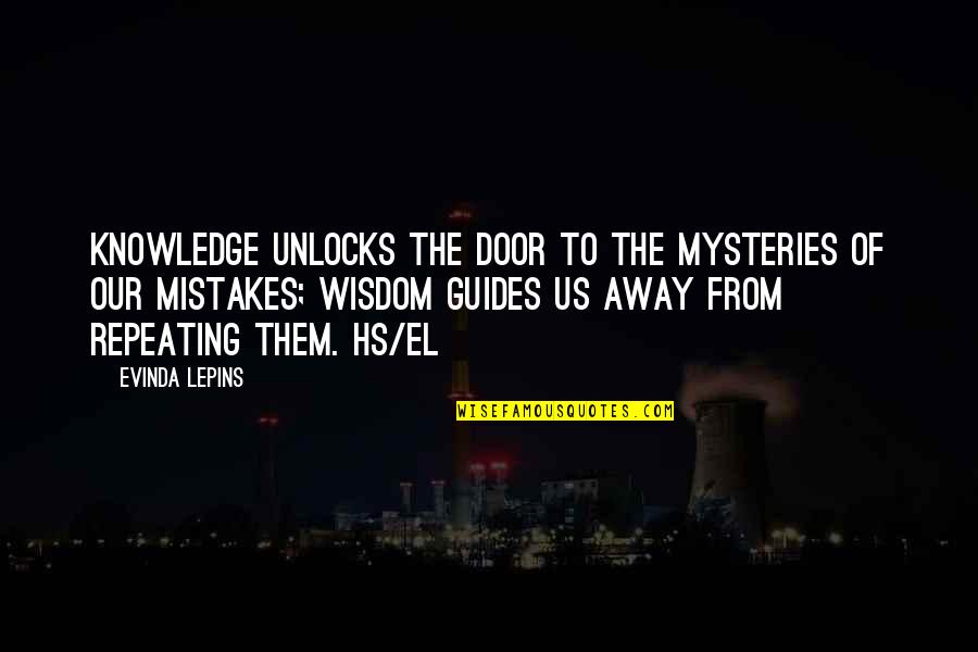 Bebhinn Varuzza Quotes By Evinda Lepins: Knowledge unlocks the door to the mysteries of