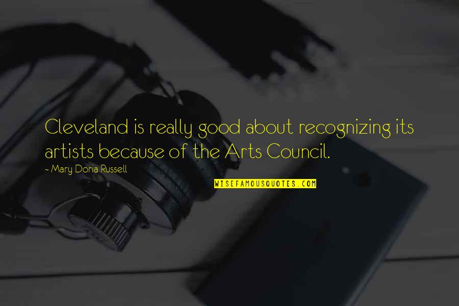 Because Its Quotes By Mary Doria Russell: Cleveland is really good about recognizing its artists