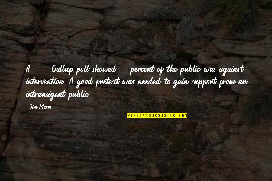Becoming Accustomed Quotes By Jim Marrs: A 1940 Gallup poll showed 83 percent of Becoming Accustomed Quotes By Jim Marrs: A 1940 Gallup poll showed 83 percent of