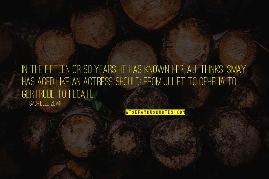 Becourageous Quotes By Gabrielle Zevin: In the fifteen or so years he has Becourageous Quotes By Gabrielle Zevin: In the fifteen or so years he has