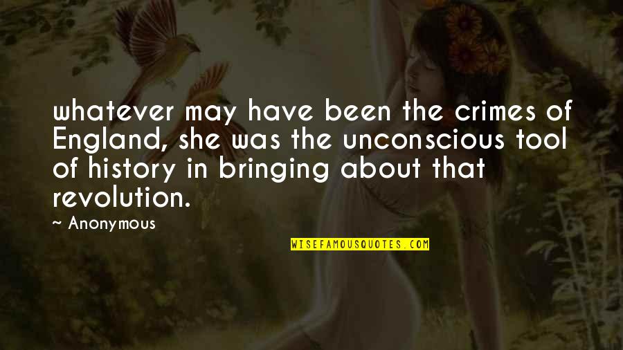 Before Sunset Trilogy Quotes By Anonymous: whatever may have been the crimes of England,