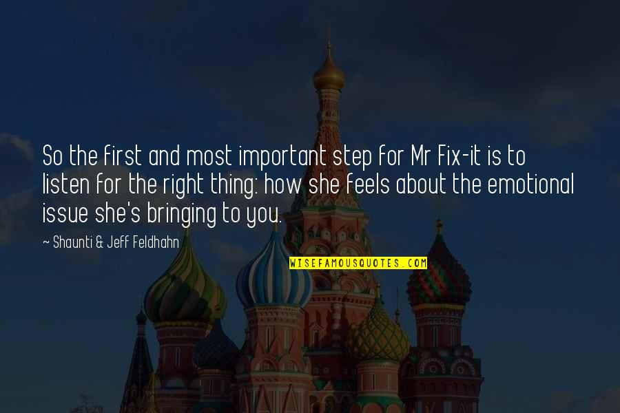 Beginners Mind Yoga Quotes By Shaunti & Jeff Feldhahn: So the first and most important step for