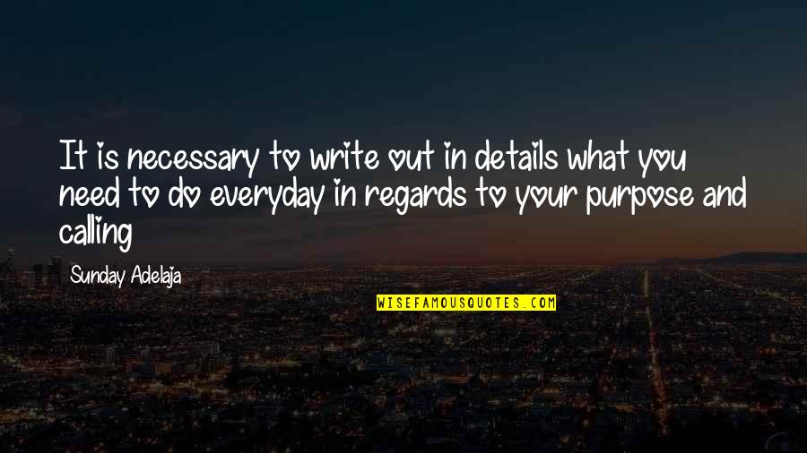 Beguiler Dnd Quotes By Sunday Adelaja: It is necessary to write out in details Beguiler Dnd Quotes By Sunday Adelaja: It is necessary to write out in details