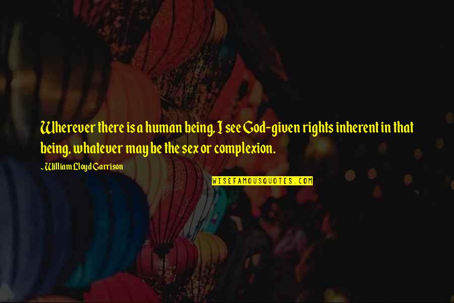 Being A Human Being Quotes By William Lloyd Garrison: Wherever there is a human being, I see Being A Human Being Quotes By William Lloyd Garrison: Wherever there is a human being, I see