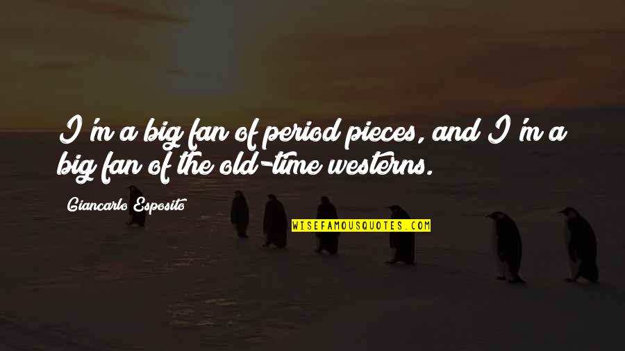 Being A Side Dish Quotes By Giancarlo Esposito: I'm a big fan of period pieces, and Being A Side Dish Quotes By Giancarlo Esposito: I'm a big fan of period pieces, and