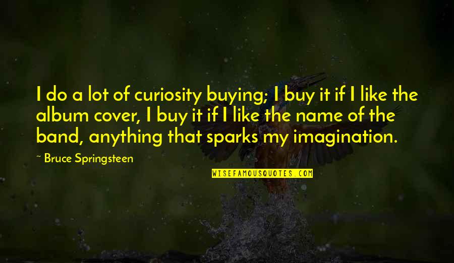 Being An Expectant Mom Quotes By Bruce Springsteen: I do a lot of curiosity buying; I Being An Expectant Mom Quotes By Bruce Springsteen: I do a lot of curiosity buying; I