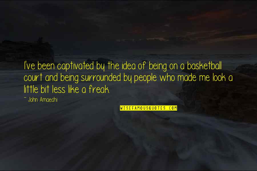 Being Captivated Quotes By John Amaechi: I've been captivated by the idea of being