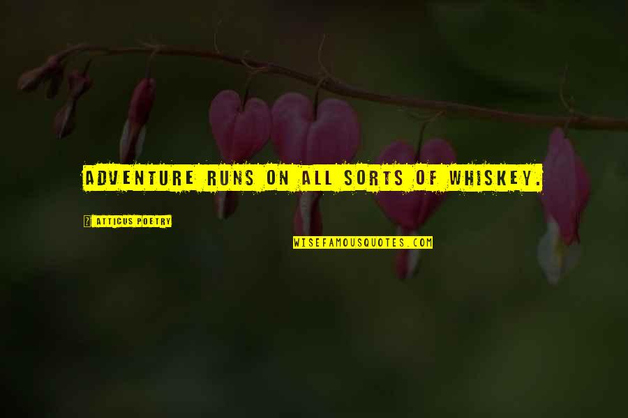 Being Crazy And Having Fun Tumblr Quotes By Atticus Poetry: Adventure runs on all sorts of whiskey. Being Crazy And Having Fun Tumblr Quotes By Atticus Poetry: Adventure runs on all sorts of whiskey.