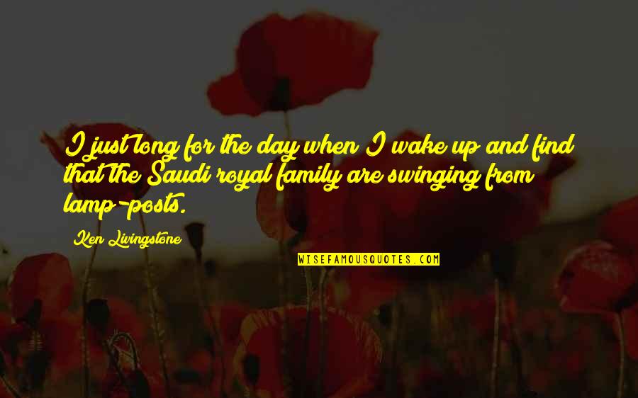 Being Fed Up In Life Quotes By Ken Livingstone: I just long for the day when I