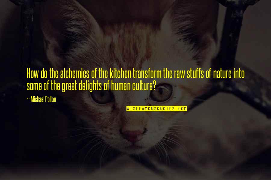 Being Impenetrable Quotes By Michael Pollan: How do the alchemies of the kitchen transform