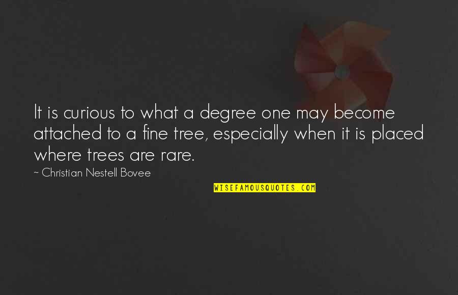 Being Ingenuine Quotes By Christian Nestell Bovee: It is curious to what a degree one