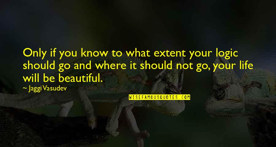 Being Suffocated By Love Quotes By Jaggi Vasudev: Only if you know to what extent your Being Suffocated By Love Quotes By Jaggi Vasudev: Only if you know to what extent your