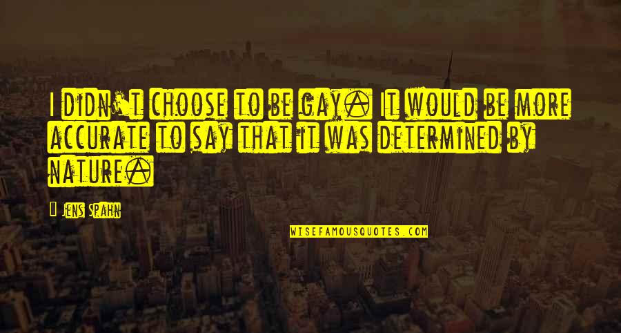 Being Thankful To See Another Birthday Quotes By Jens Spahn: I didn't choose to be gay. It would