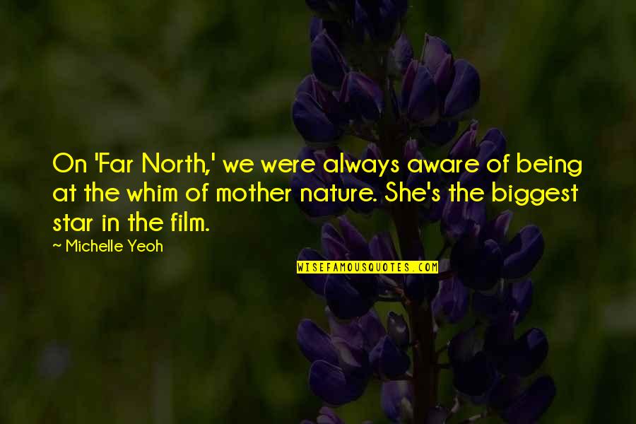 Being There For Your Mother Quotes By Michelle Yeoh: On 'Far North,' we were always aware of